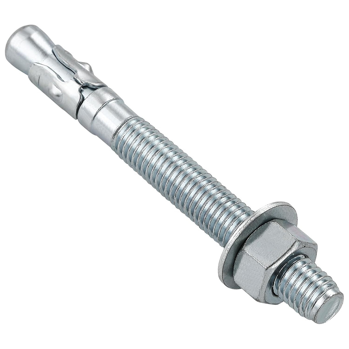 wensilon 3/8"x4" wedge anchors for concrete, zinc-plated, 50, main product view