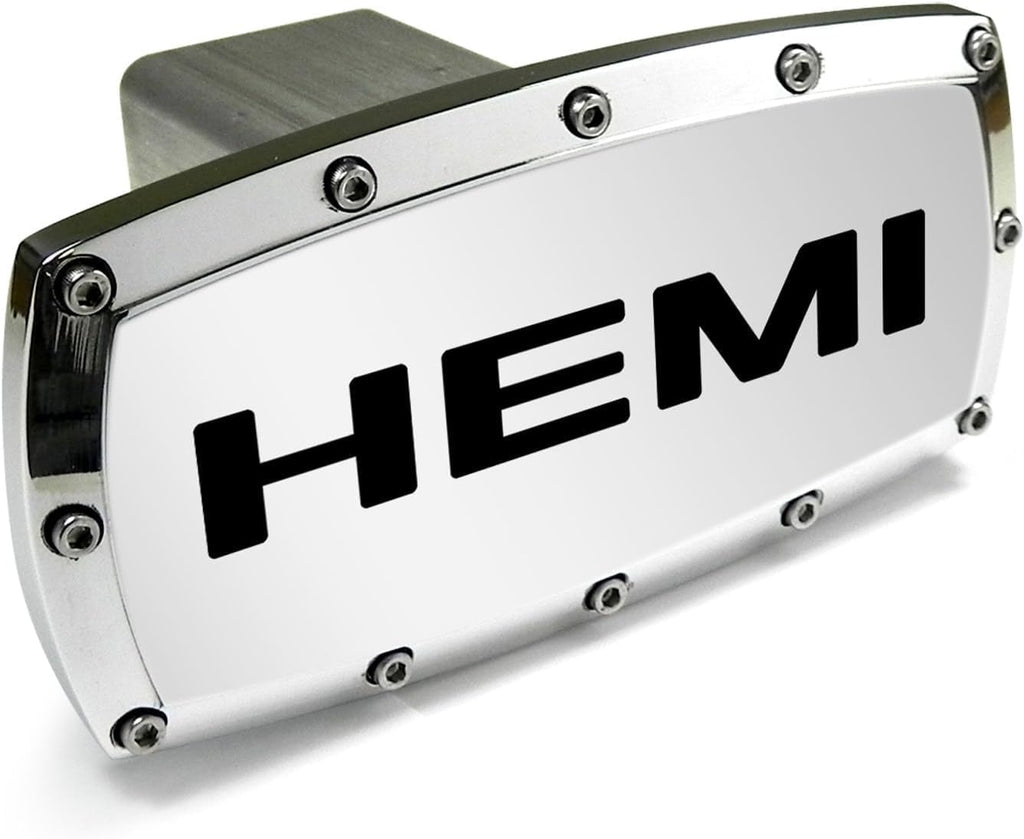 HEMI Engraved Billet Hitch Cover