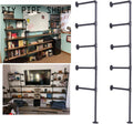 industrial wall mount iron pipe shelf bracket,vintage retro, main product view