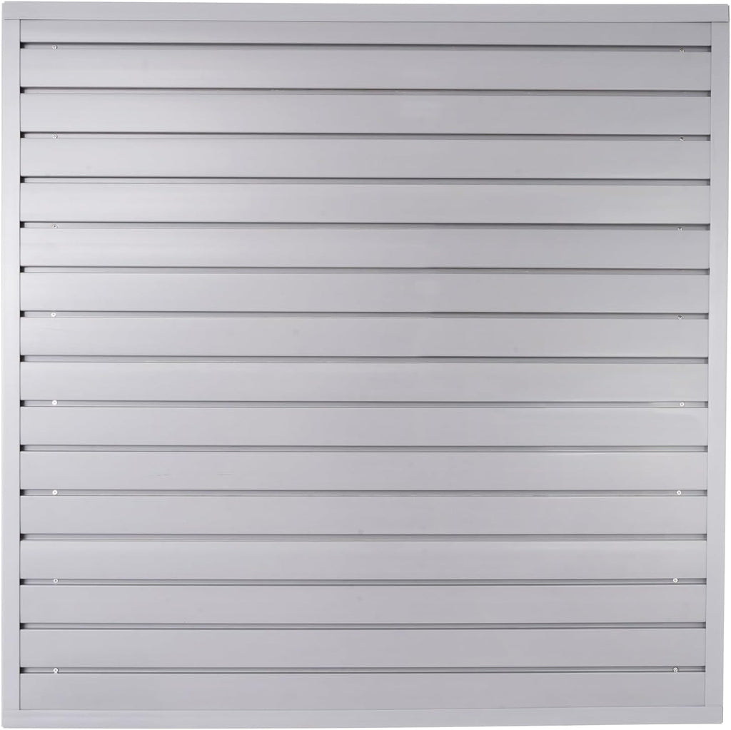 Slatwall Panel Garage Organizer Heavy Duty Wall Mounted, PVC Slat Panels Home