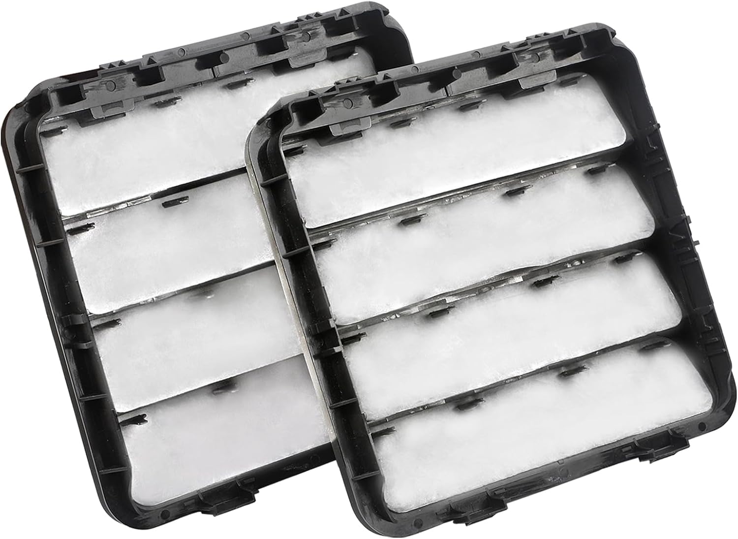 Body Side Aperture Exhauster Cab Vents Compatible with Jeep Dodge Ram 1500 2500 3500 Cab Rear Air Pressure Cabin Vents Replaces# 68323649AB (2Pcs)