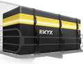 Hitch Cargo Carrier Bag - KYX 15 Cubic Feet Hitch Mount Vehicle Cargo Carrier Bag Car Pickup Truck 100% Waterproof, Anti-Tear 1000D PVC Fabric, Integrated Rain Curtain, Reinforced Straps (59" 18" 24")