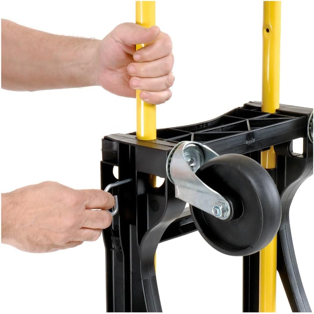 OEM - Hitch Pin Clip for Hand Trucks | Junior/Senior Harper Convertible Composite Hand Trucks | Replacement Lock Grab Pin Clip, 3 1/4" L - HDPLP-187 (Qty1)