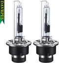 D2R 35W 6000K Cold White Xenon HID Headlight Bulbs Replacement for Low Beam High Beam 85126UB 66250 85126WX Waterproof Headlight Bulb -Pack of 2PCS