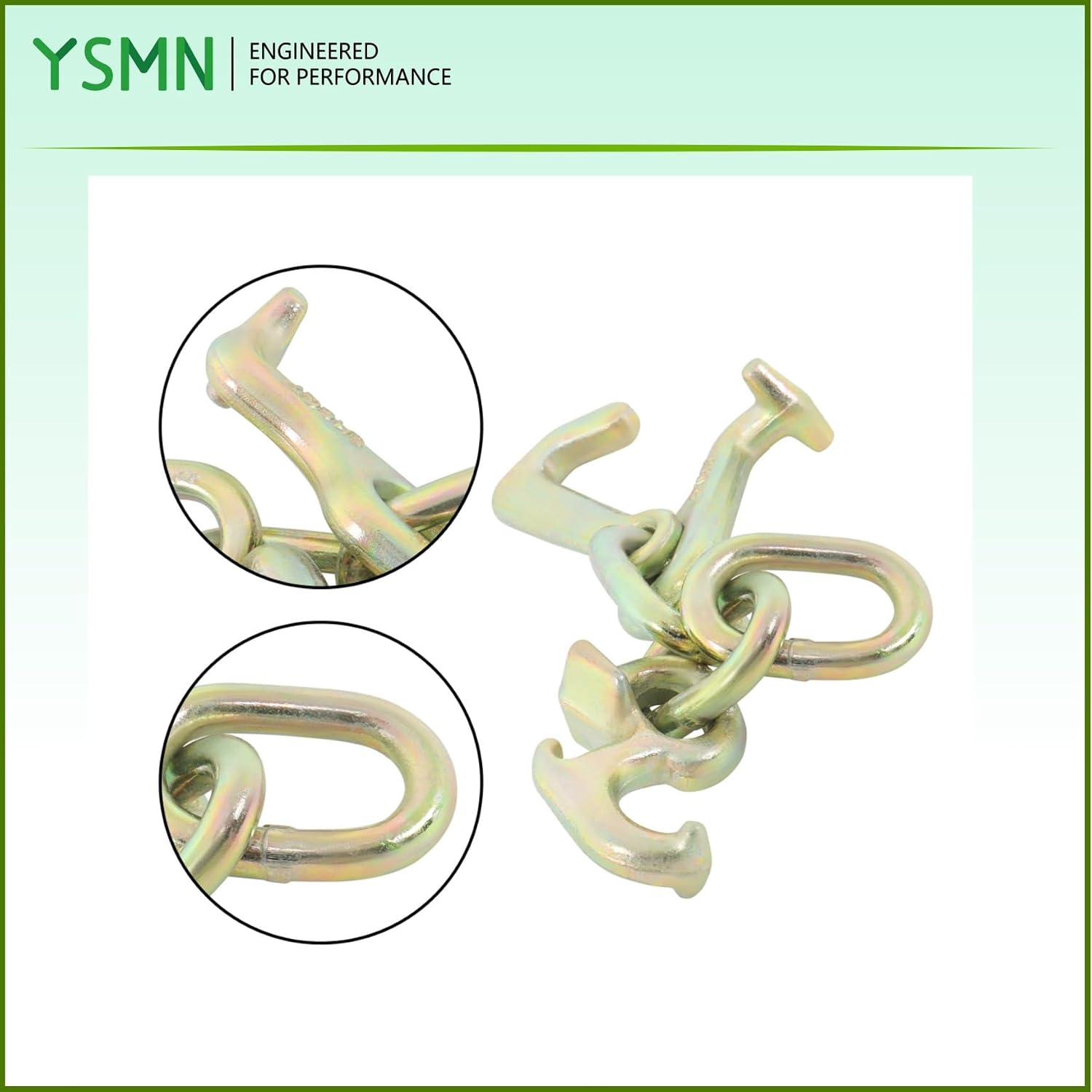 G70 Heavy Duty 4Pcs 5/16 RTJ Cluster Hook Set Replacement for Car Hauler Towing Trucks Wrecker ﻿