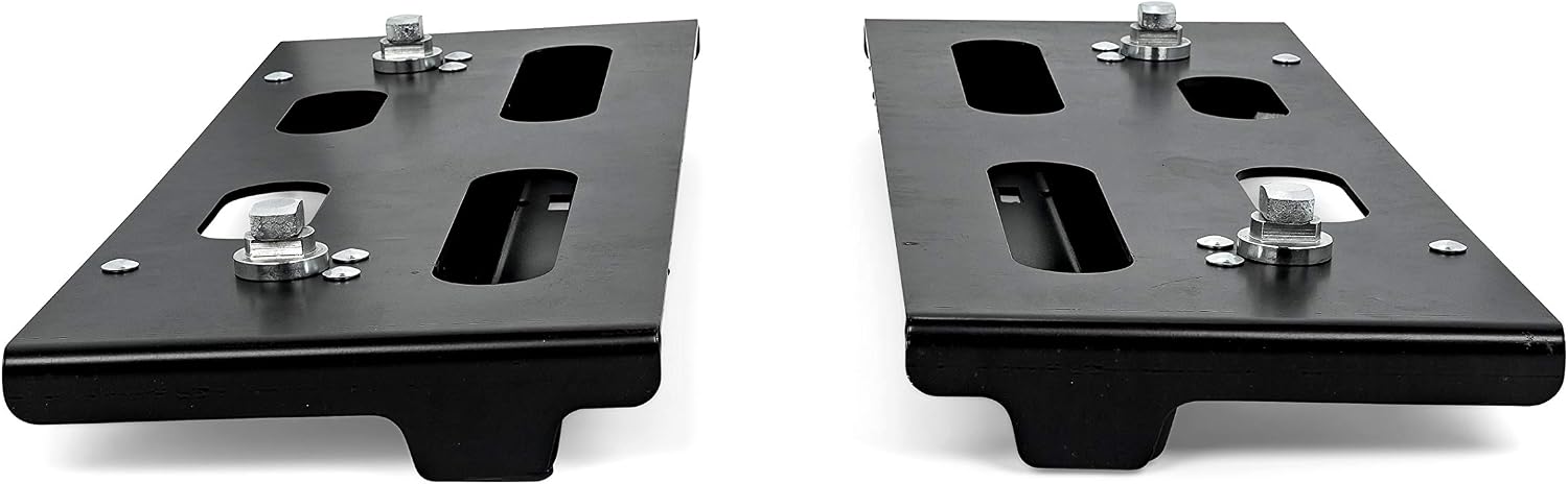 Camco 48663 Eaz-Lift Puck Style Adapter - Allow for Installation of a Fifth Wheel or Gooseneck Hitch to Industry Standard Rails - 2020 GM 2500 and 3500 (OEM Compatible)