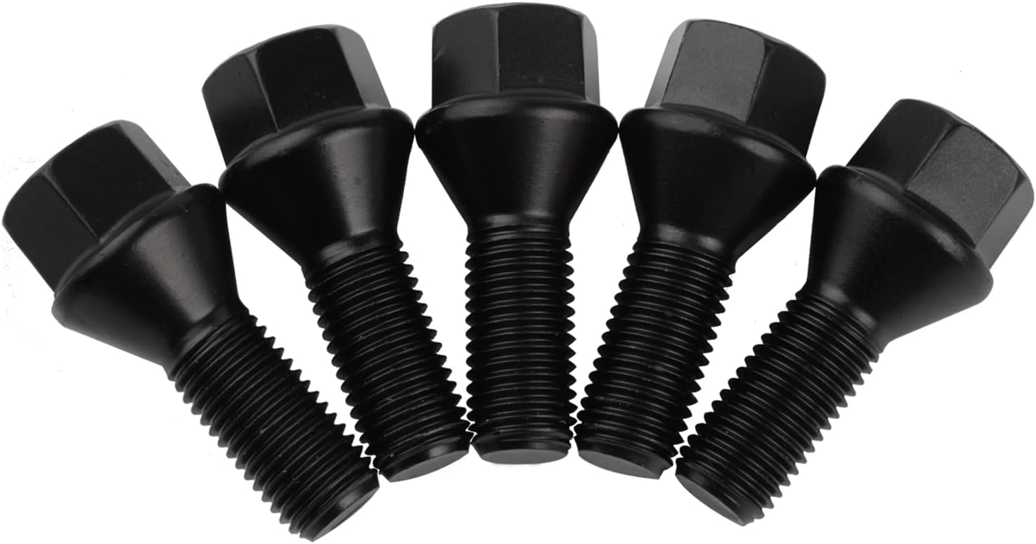 14mm x 1.25 Wheel Lug Bolts OE Factory Lug Studs 36136781151 Compatible with F30 F35 F10 F25 X3 E70 X5, Pack of 5