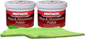 Mothers Mag & Aluminum Polish 5 oz Bundle with Microfiber Cloth (3 Items)