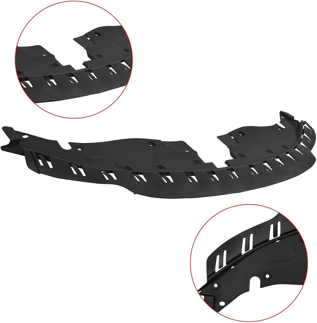 CH1224101 Car Black Radiator Support Cover - For 2015-2023 Dodge Charger Engine Cooling Components 615343569925 68226530AE 68226530AF CH1224101 B01N6BGYEF - 1x Radiator Support Cover