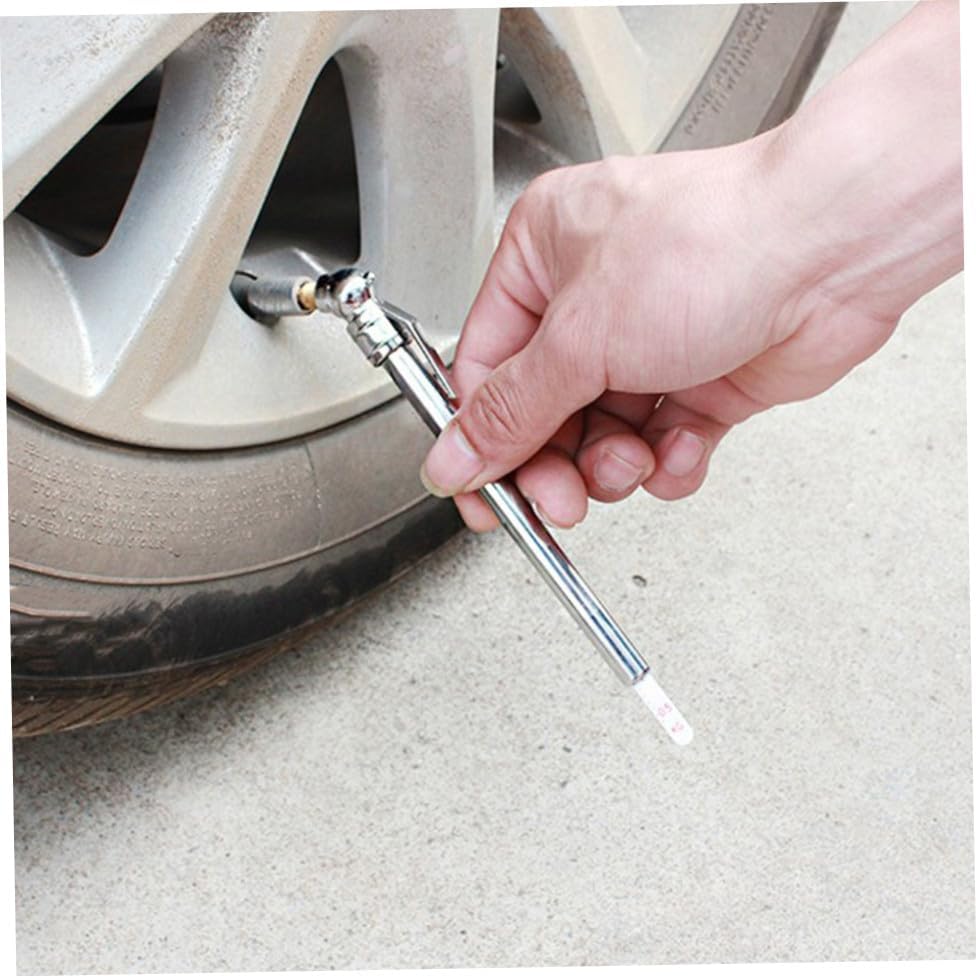 5Pcs Tire Pressure Gauge Pencil Durable Car Tire Gauge for Accurate Psi Measurement Easy to Use Air Pressure Tester for Vehicles Convenient and Battery Tire Tester