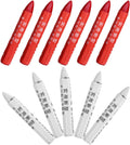 20pcs Waterproof Wax Tire Marker Pens for Car Tire Repair Convenient Marking and Versatile Use, Sturdy Wax Material for Automotive Repair and Car Maintenance