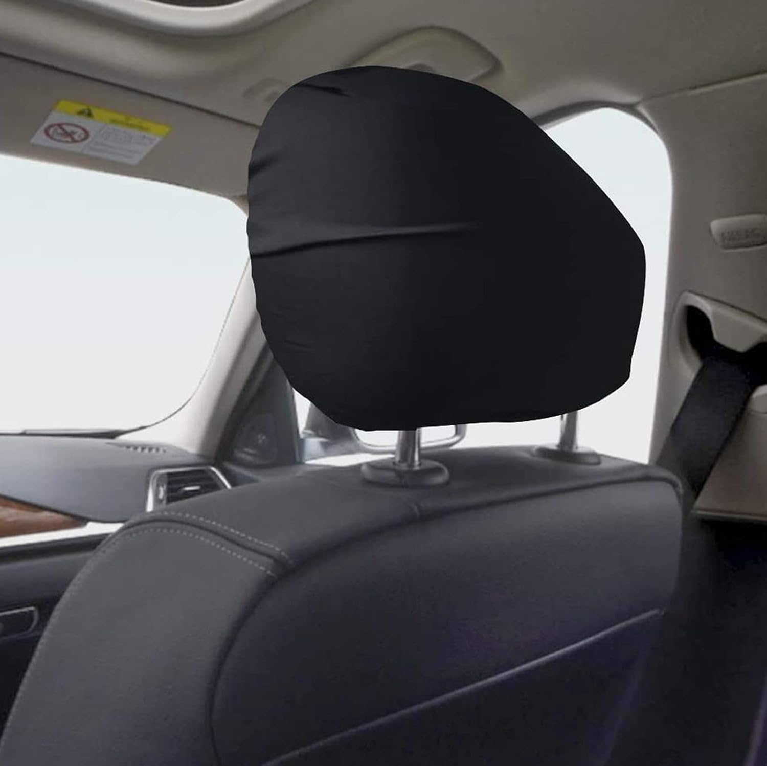 KEEPTOP Car Vehicle Seat Headrest Cover Seat Protector Cover Universal Fit Flexible Polyester Material 2pcs lot