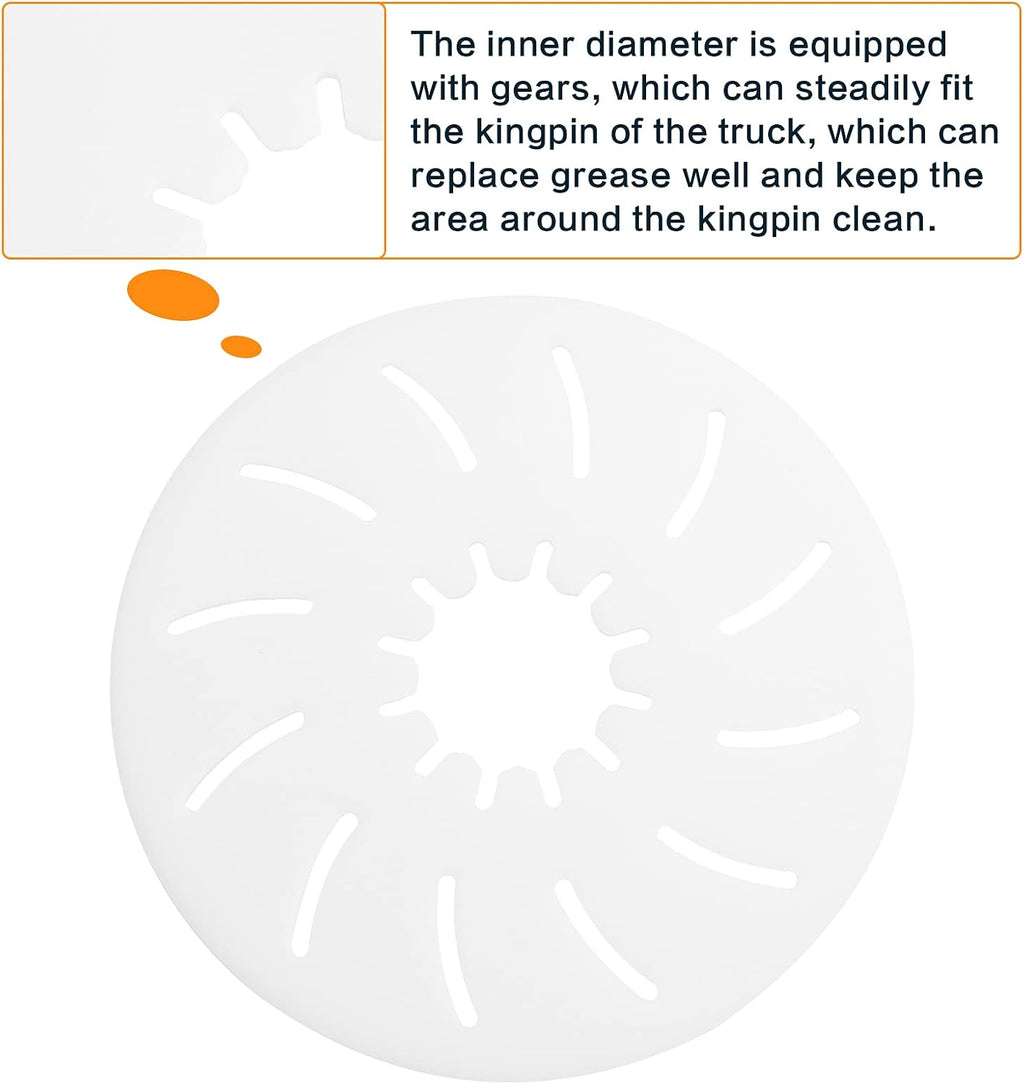 12-Inch 5th Wheel Lube Plate, 5th Wheel Accessories