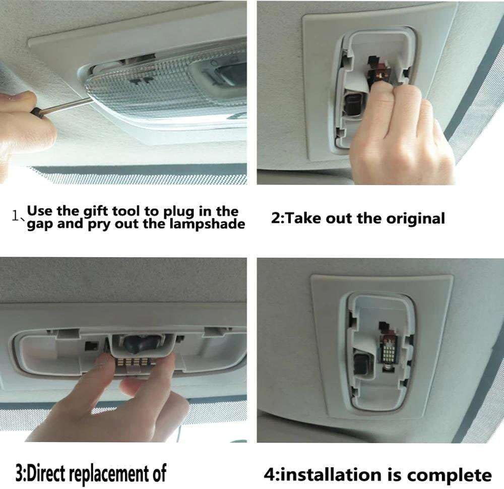 LED Interior Map Dome Reading Trunk Glove Box Lamp Lights, for Benz Vito W638 W639 W447 1996-2018 Car Accessories
