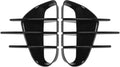 ACROPIX Front Left Front Right Fog Light Cover Trim for Kia Stinger 2018-2023 Fog Lamp Frame Cover for Kia Stinger Fog Light Cover Decals Gloss Black 1 Pair