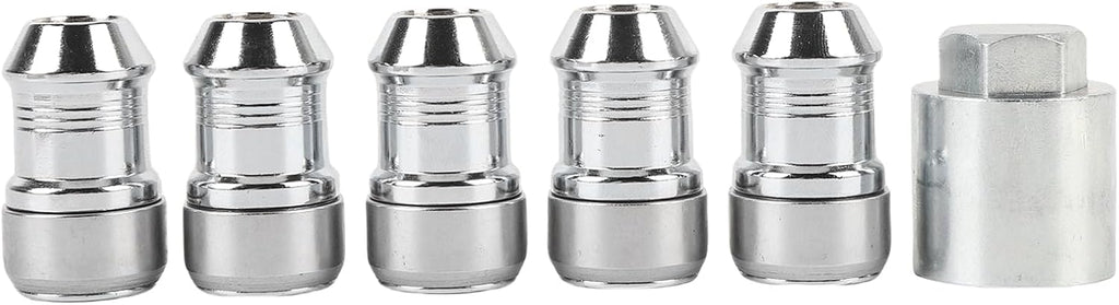 POCREATION Wheel Lock Set 82215711AA Locking Bolts Anti Theft Lug Nuts for JL JT 2018-2025