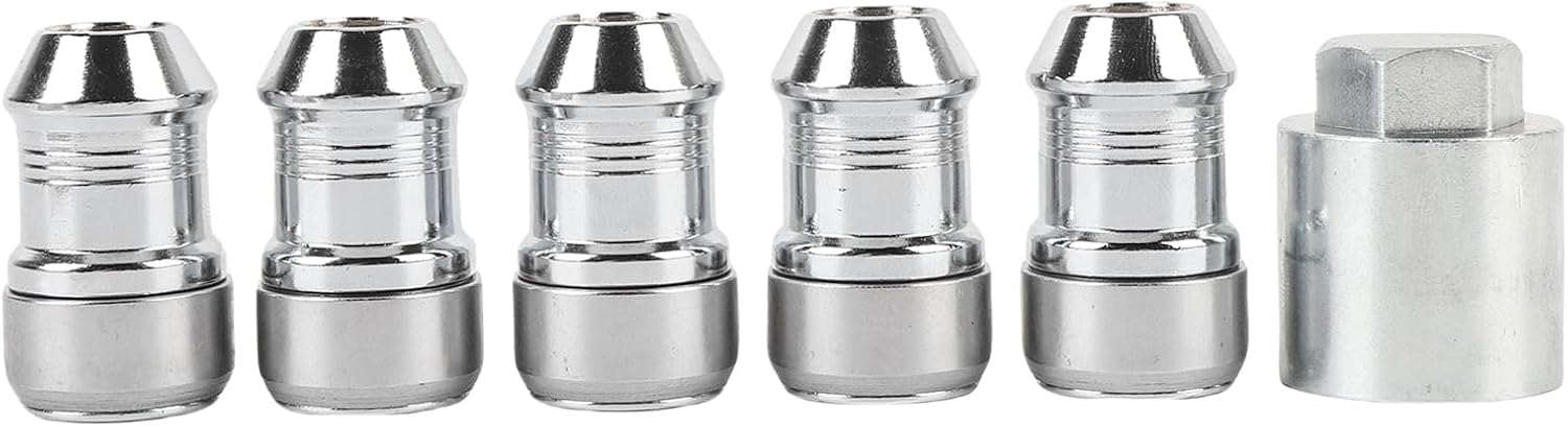 POCREATION Wheel Lock Set 82215711AA Locking Bolts Anti Theft Lug Nuts for JL JT 2018-2025