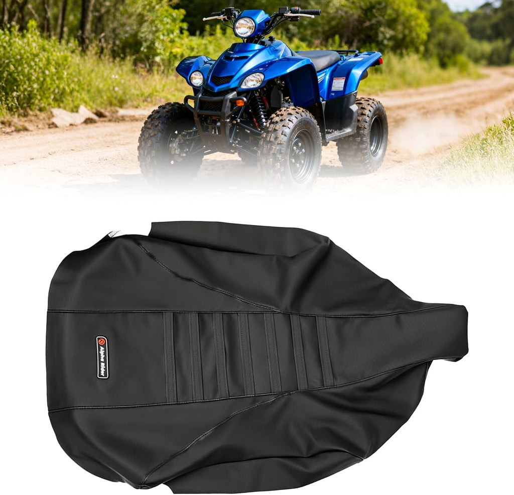 MOTOQUEEN for Suzuki LTZ 400 Z400 2003-2008 ATV Seat Cover Seat Protector - Black