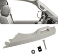 Upgrade Driver Side A-Pillar Trim Panel Grab Handle Compatible with Toyota 2007-2021 Tundra 2008-2022 Sequoia Interior Front Pillar Garnish Assist Handle Replace 62220-0C060-B0 62220-0C050-B0 (Gray)