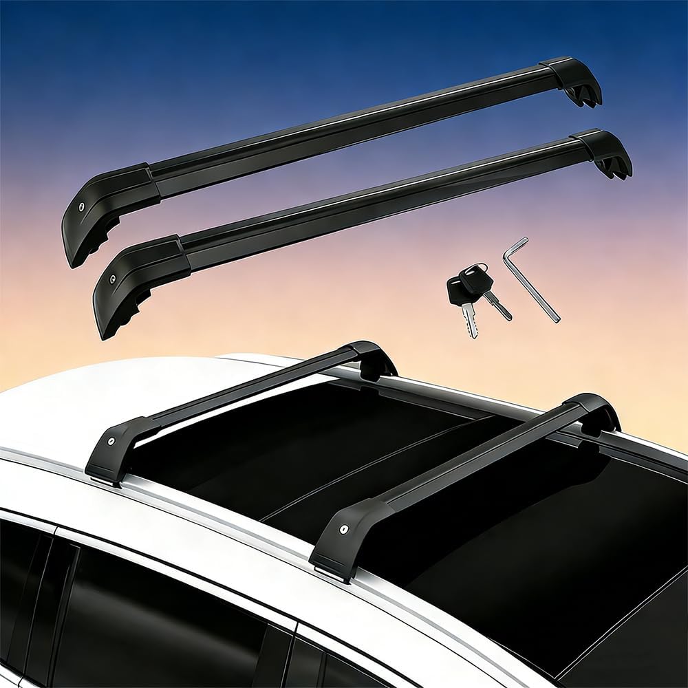2Pcs Roof Bars Fit for Chery Omoda 9 C9 SHS 2025 2026 Aluminum Alloy Side Bars Cross Rails Roof Rack Luggage Carrier(SYB)
