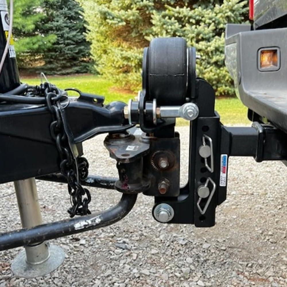 Shocker Air Equalizer for Weight Distribution Hitch, Fits 2" Hitch 5" Rise 4" Drop