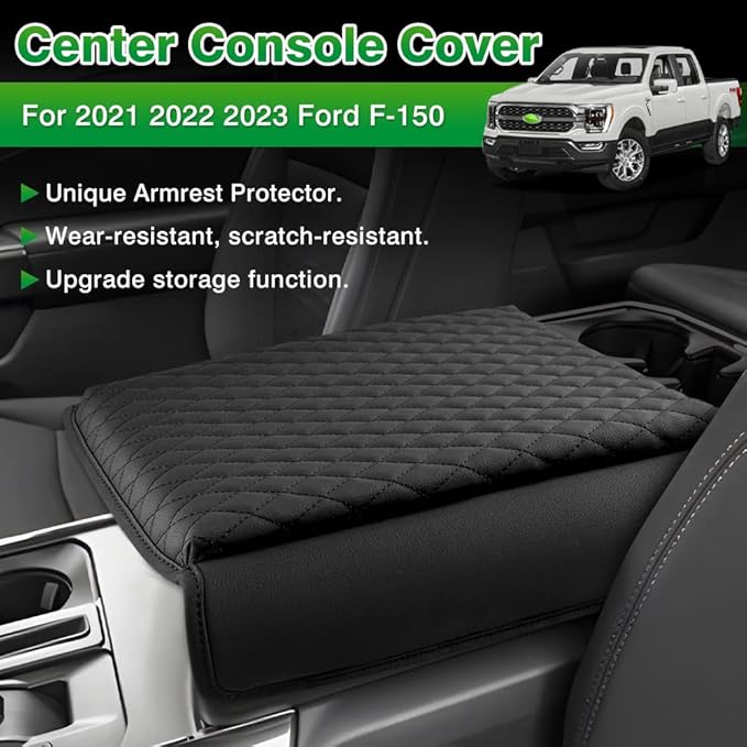 Shademax Custom Fit for Center Console Cover Ford 2021-2025 2026 F-150 Ford F150 - Image 2