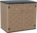 KINYING Larger Outdoor Storage Shed Weather Resistance, Resin Sheds & Outdoor