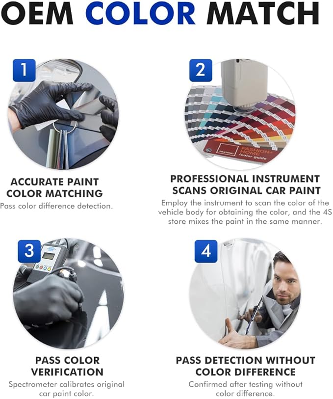 Quartz White Touch Up Paint Compatible - Image 8