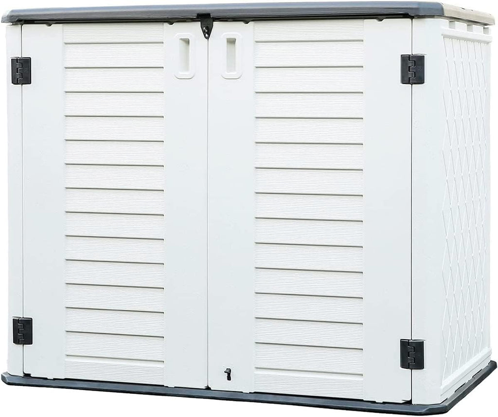 kinying outdoor storage shed - horizontal storage box, main product view