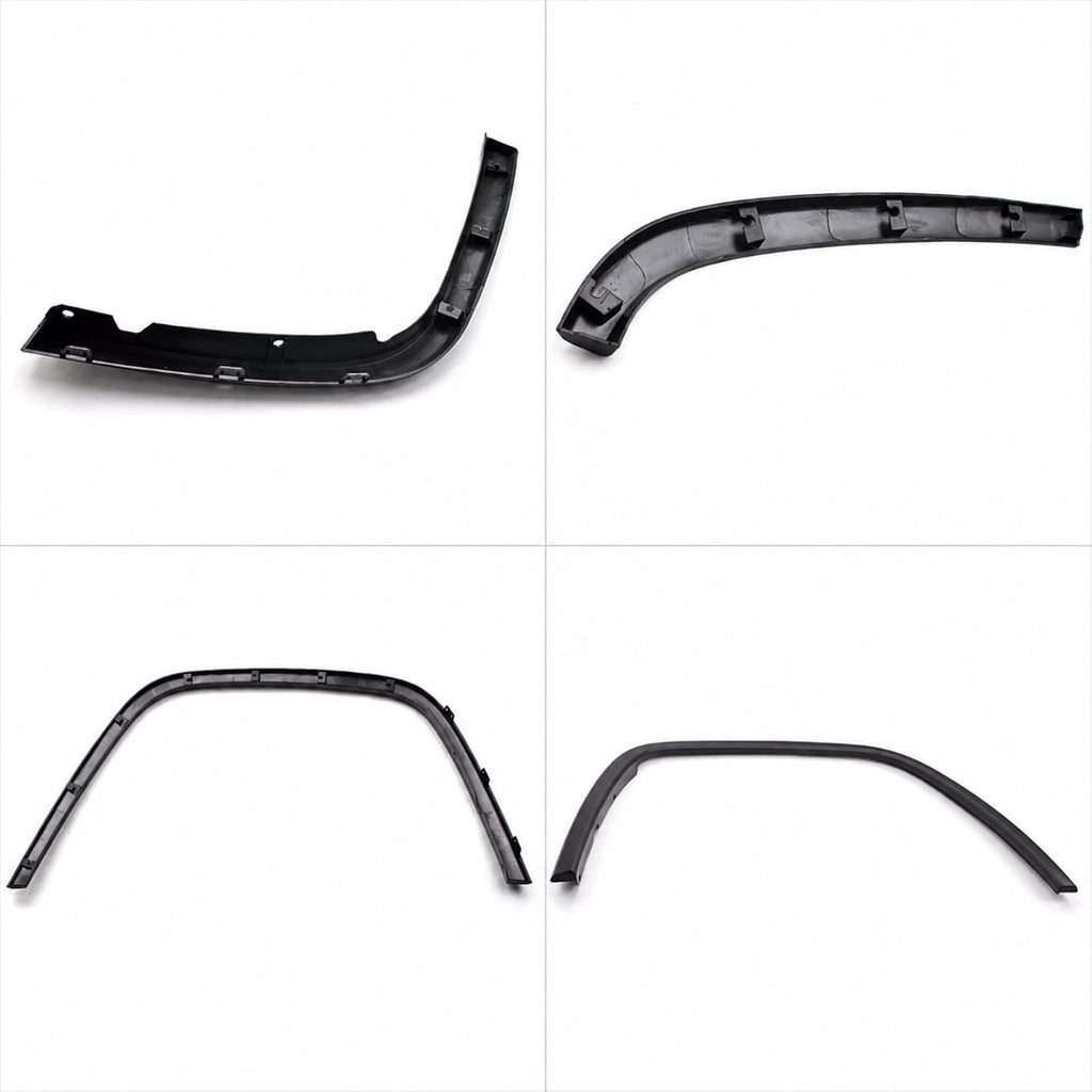 6Pcs Front Wheel Arch Fender Flares Compatible With Jeep Grand Cherokee 2011-2016, Fender Molding Trim Full Set, OE CH1290106 CH1291106 1MP38RXFAE 1MP39RXFAE