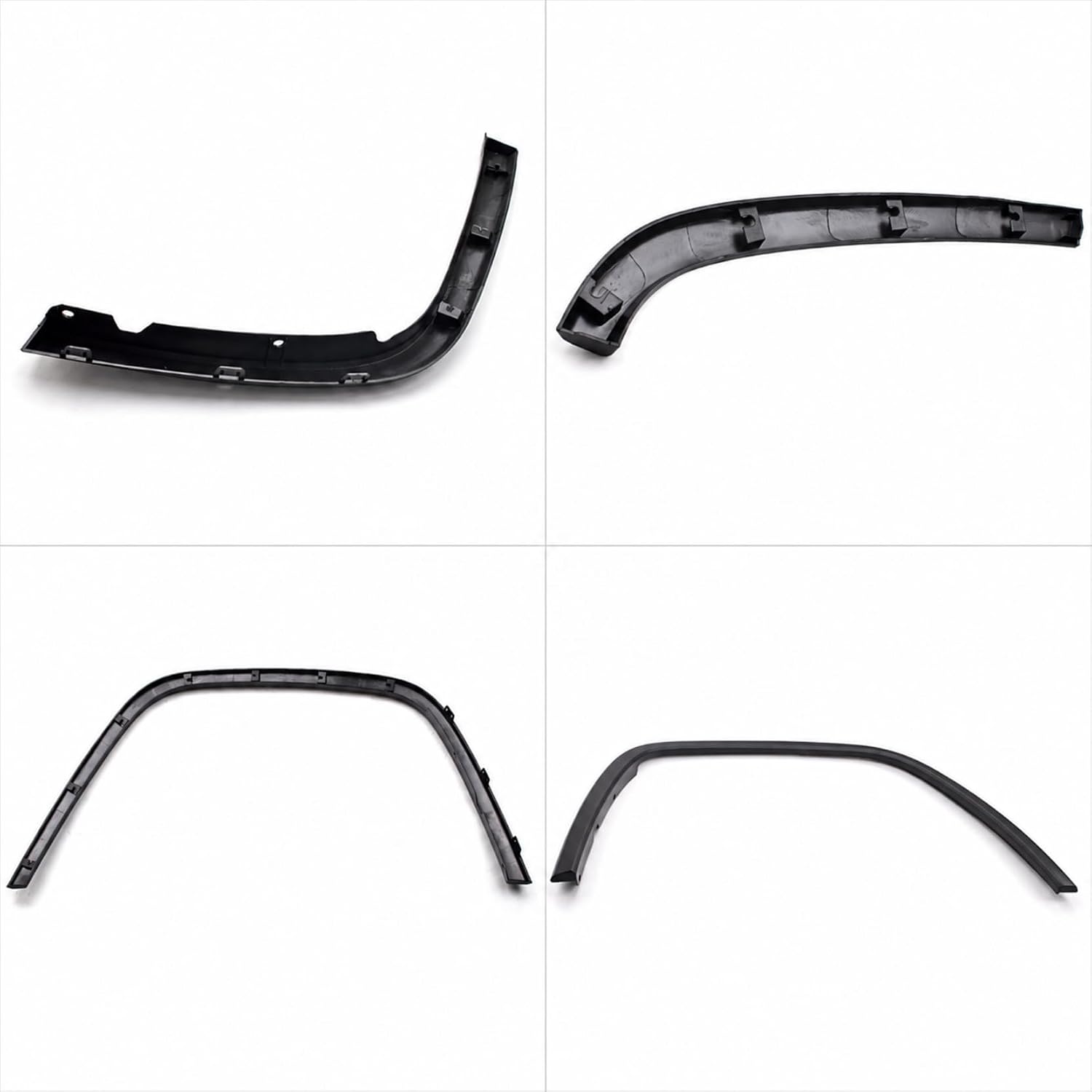 6Pcs Front Wheel Arch Fender Flares Compatible With Jeep Grand Cherokee 2011-2016, Fender Molding Trim Full Set, OE CH1290106 CH1291106 1MP38RXFAE 1MP39RXFAE