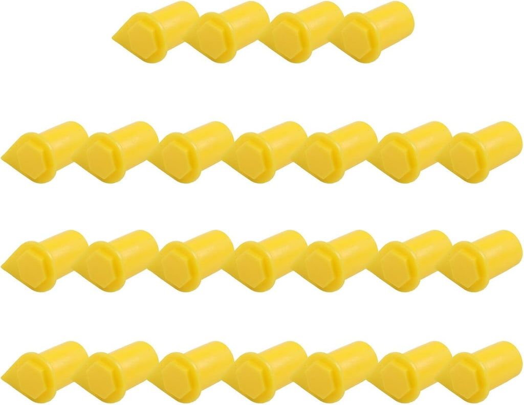 21mm Lug Nut Covers, Fluoro Yellow Wheel Nut Nut Indicators, Long Reach Wheel Nut Indicator, and Dust Cap