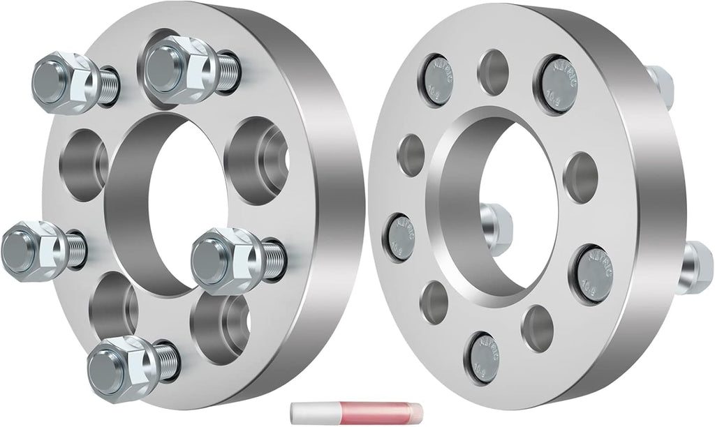 SCITOO 1" Wheel Spacers 5x100 for Chevrolet Beretta 2Pcs | Wheel Spacers Adapters 12x1.5 Studs 67.1mm HB 5 Lug for Chevrolet Cavalier for Toyota Camry for Toyota Celica