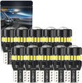 10PCS 194 LED Bulb White with 3014 CSP Chips for Car License Plate Lights