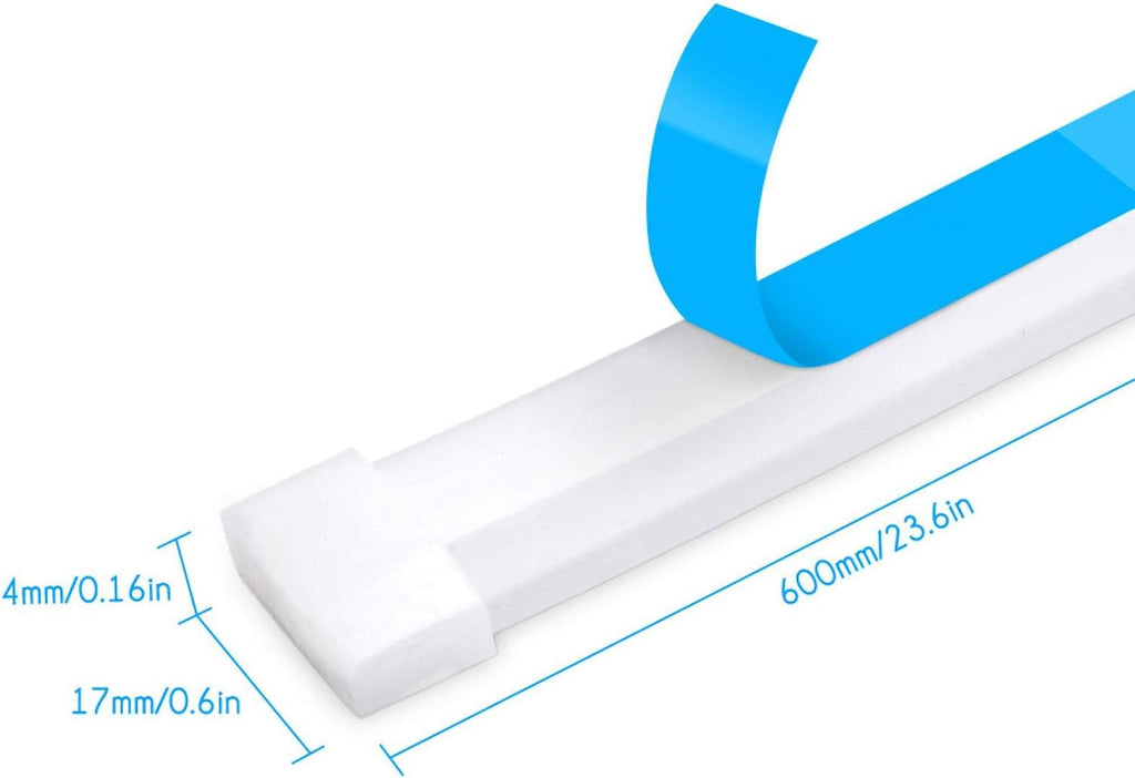 Flexible Led Light Strip, 2PCS 60cm Ultra Thin Car Soft Tube LED Strip DRL Daytime Running Light Turn Lamp