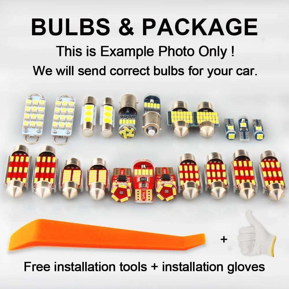 LED Interior Dome Map Trunk Glove Box Vanity Mirror Light Kit, For BMW Z3 E36 Z4 E85 E86 E89 Coupe Convertible Car