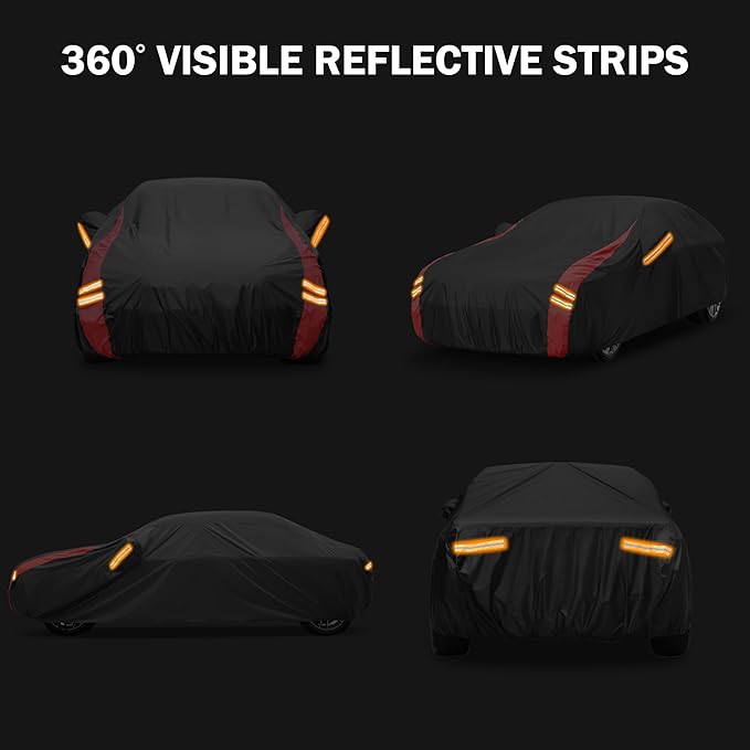 Car Cover Outdoor Automobiles Waterproof All Weater Truck Cover - Image 4