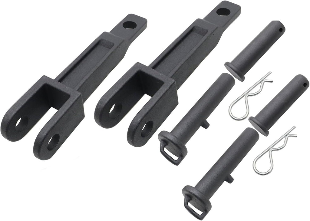 GXARTS 2 Sets Tow Hook Compatible with Kenworth Peterbilt with Pull Pins Frame Pins A20-6014 A65-6008 A65-6007