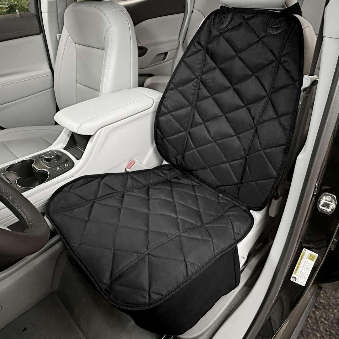 4knines heavy duty front bucket seat cover for, main product view