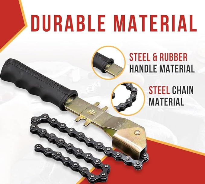 Mytee Products 2 Pack 15" Heavy-Duty Oil Filter Chain Wrench - Image 2