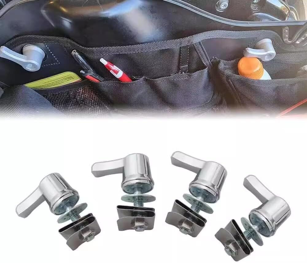 Saddlebag Lever Mount Kit, Hard Saddle Bags Lever Locks/Bolts for Harley Touring Road king, Street glide, Electra glide, Road glide 1993-2025 (Saddlebag Mount Kit)