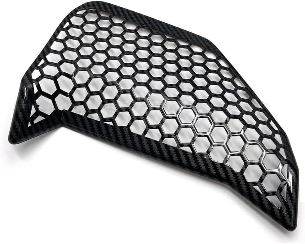 Tail Light Lamp Cover Compatible with Ford Mustang 2018-2023 Taillight Lens Shell Bezel Cover Trim (Carbon Fiber)