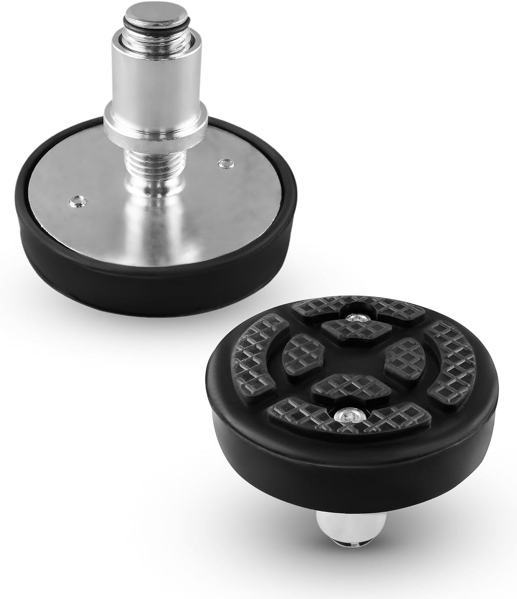 2 Pcs 35mm Car Lift Feet Pads Plus-High Heightening Rubber Feet Tray Fit