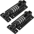 4-digit combination slide lock solid combination bolt latch, main product view