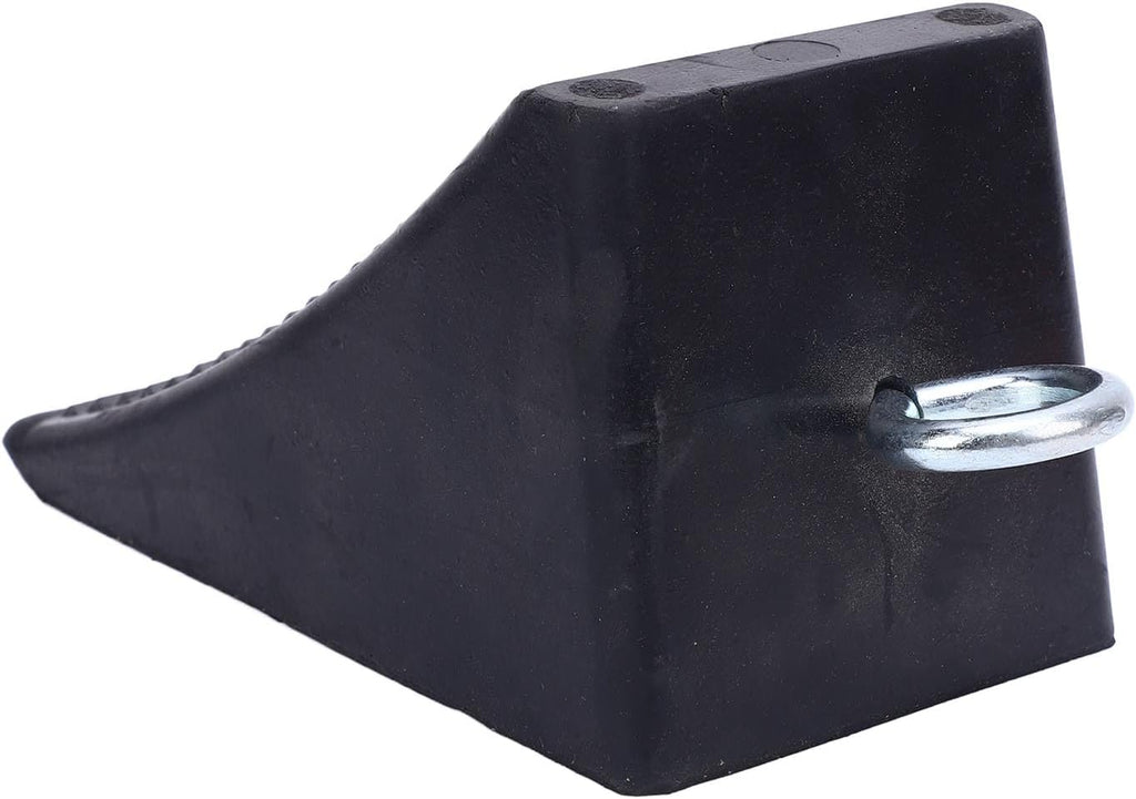 Wheel Chock, Heavy Duty Rubber Tire Stopper, 1-3 Tons Load Capacity, Wheel Wedge for Car Travel Trailer RV Truck ATV, 6.30x3.94x3.94in Stop Block