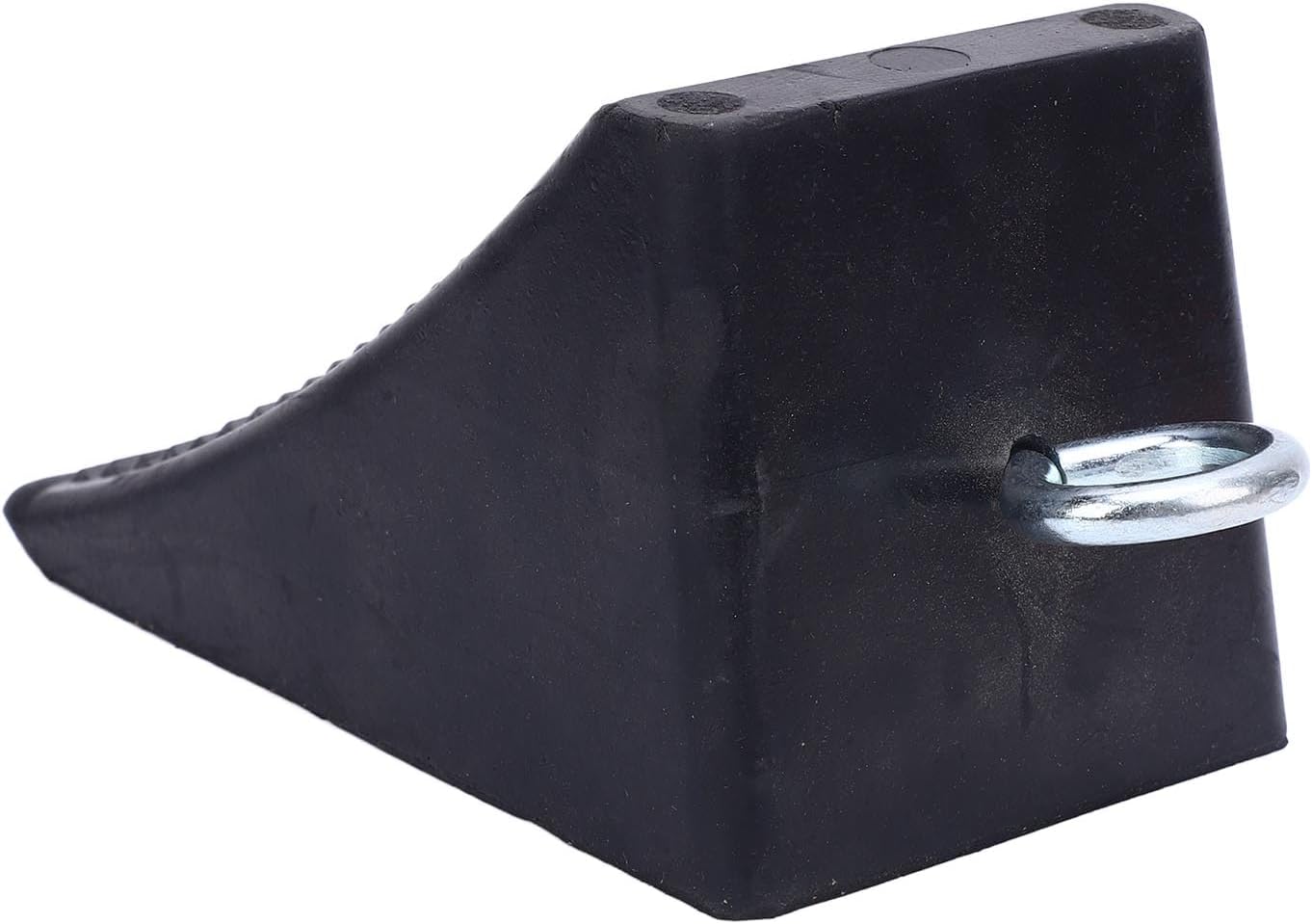 Wheel Chock, Heavy Duty Rubber Tire Stopper, 1-3 Tons Load Capacity, Wheel Wedge for Car Travel Trailer RV Truck ATV, 6.30x3.94x3.94in Stop Block