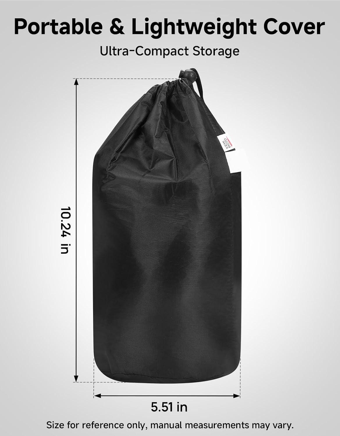 KEMIMOTO ATV Cover, Universal 4 Wheeler Cover Quad Cover Compatible with Polaris Sportsman 570 450 Fourtrax Can-Am Kawasaki Arctic Cat CFMOTO, 82.7''L X 51.2''W X 46.5''H