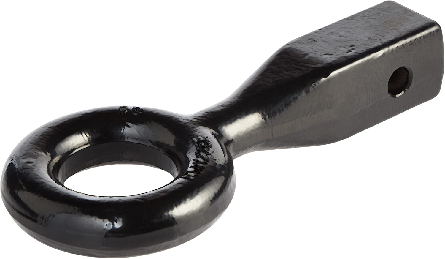 Buyers Products RM1225E Forged Receiver Mounted Tow Eye – Heavy Duty 12,000 lb Towing Capacity, Fits 2 Inch Hitch Receiver, Corrosion Resistant Black Powder Coated Steel, Trailer Truck Hitch Accessory