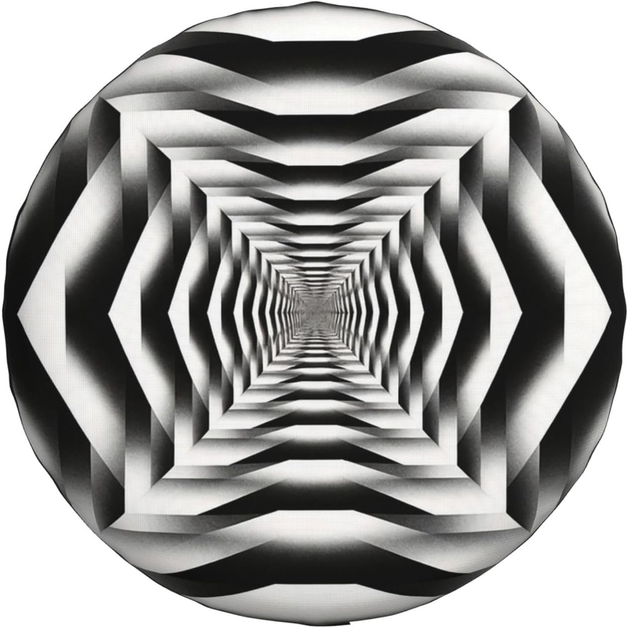 Abstract Dizziness Corridor Print Universal Spare Tire Cover for RV, Jeep | Wheel Protector Fits Rv, Trailer, Jeep, Shield Tires From Sun, Dirt And Rain For Outdoor Storage