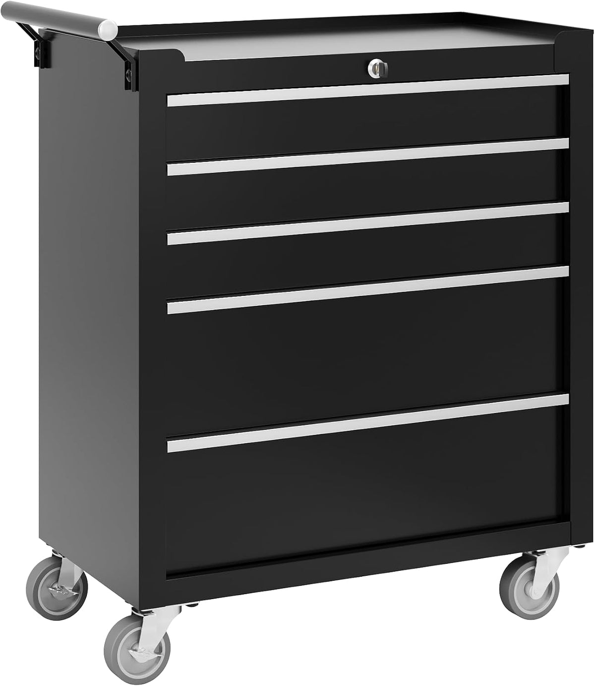 garvee rolling tool chest, 5 drawers tool storage, main product view